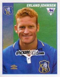 Cromo Erland Johnsen - Premier League Inglese 1996-1997 - Merlin