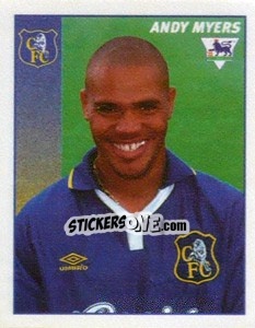 Figurina Andy Myers - Premier League Inglese 1996-1997 - Merlin