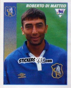 Sticker Roberto Di Matteo - Premier League Inglese 1996-1997 - Merlin