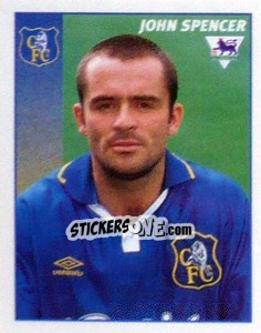 Figurina John Spencer - Premier League Inglese 1996-1997 - Merlin