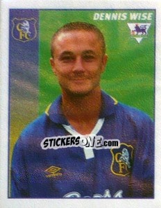 Sticker Dennis Wise - Premier League Inglese 1996-1997 n. 100 - Merlin