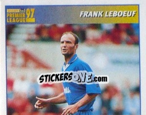 Sticker Frank Leboeuf (International Player - 1/2) - Premier League Inglese 1996-1997 n. 101 - Merlin