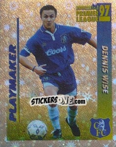 Figurina Dennis Wise (Playmaker) - Premier League Inglese 1996-1997 - Merlin