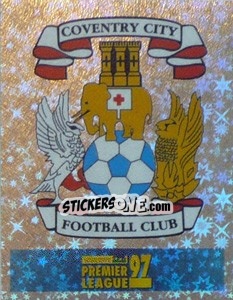 Cromo Club Emblem - Premier League Inglese 1996-1997 n. 106 - Merlin