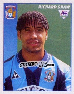 Sticker Richard Shaw - Premier League Inglese 1996-1997 - Merlin