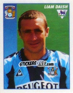 Sticker Liam Daish - Premier League Inglese 1996-1997 - Merlin