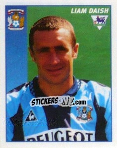 Figurina Liam Daish - Premier League Inglese 1996-1997 - Merlin