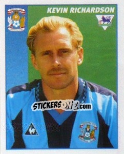 Cromo Kevin Richardson - Premier League Inglese 1996-1997 - Merlin