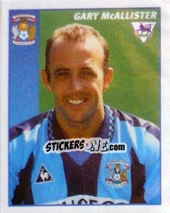 Sticker Gary McAllister - Premier League Inglese 1996-1997 n. 120 - Merlin