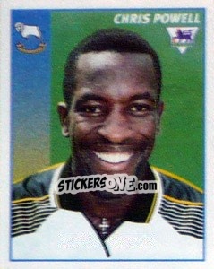 Sticker Chris Powell - Premier League Inglese 1996-1997 - Merlin