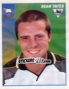 Figurina Dean Yates - Premier League Inglese 1996-1997 n. 140 - Merlin