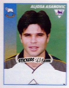 Cromo Aljosa Asanovic - Premier League Inglese 1996-1997 - Merlin