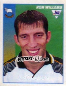 Sticker Ron Willems - Premier League Inglese 1996-1997 - Merlin