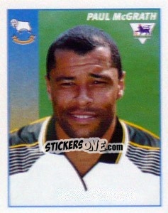 Sticker Paul McGrath - Premier League Inglese 1996-1997 n. 150 - Merlin