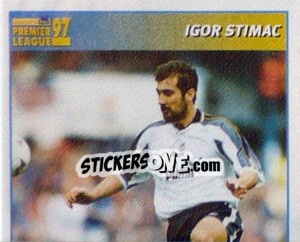 Sticker Igor Stimac (International Player - 1/2) - Premier League Inglese 1996-1997 - Merlin