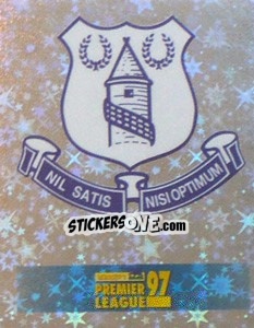 Sticker Club Emblem - Premier League Inglese 1996-1997 n. 158 - Merlin