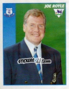Figurina Joe Royle (Manager) - Premier League Inglese 1996-1997 - Merlin