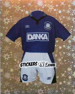 Sticker Home Kit - Premier League Inglese 1996-1997 n. 160 - Merlin