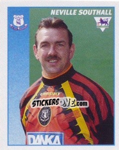 Figurina Neville Southall - Premier League Inglese 1996-1997 n. 163 - Merlin