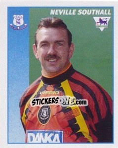 Figurina Neville Southall - Premier League Inglese 1996-1997 - Merlin