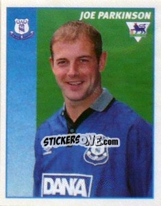 Figurina Joe Parkinson - Premier League Inglese 1996-1997 - Merlin