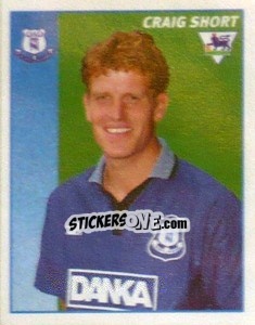 Sticker Craig Short - Premier League Inglese 1996-1997 n. 171 - Merlin