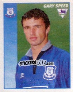 Figurina Gary Speed - Premier League Inglese 1996-1997 - Merlin