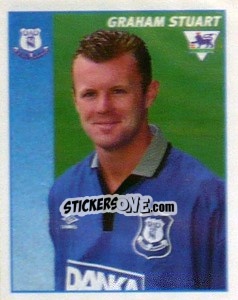 Figurina Graham Stuart - Premier League Inglese 1996-1997 - Merlin