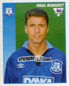 Sticker Paul Rideout - Premier League Inglese 1996-1997 n. 177 - Merlin