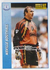 Cromo Neville Southall (Keeper) - Premier League Inglese 1996-1997 - Merlin