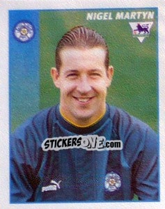 Sticker Nigel Martyn - Premier League Inglese 1996-1997 - Merlin