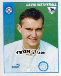 Sticker David Wetherall - Premier League Inglese 1996-1997 - Merlin