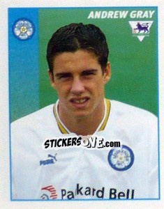 Cromo Andrew Gray - Premier League Inglese 1996-1997 n. 199 - Merlin