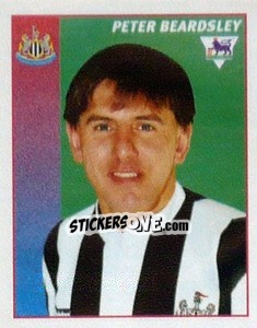 Cromo Peter Beardsley - Premier League Inglese 1996-1997 - Merlin