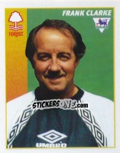 Sticker Frank Clarke (Manager) - Premier League Inglese 1996-1997 - Merlin