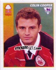 Sticker Colin Cooper - Premier League Inglese 1996-1997 - Merlin