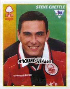 Cromo Steve Chettle - Premier League Inglese 1996-1997 - Merlin