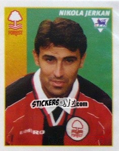 Sticker Nikola Jerkan - Premier League Inglese 1996-1997 - Merlin