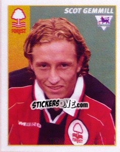 Cromo Scot Gemmill - Premier League Inglese 1996-1997 - Merlin