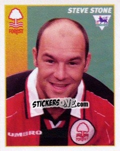 Figurina Steve Stone - Premier League Inglese 1996-1997 - Merlin