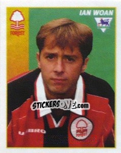 Sticker Ian Woan - Premier League Inglese 1996-1997 - Merlin