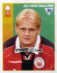Sticker Alf-Inge Haaland - Premier League Inglese 1996-1997 n. 370 - Merlin