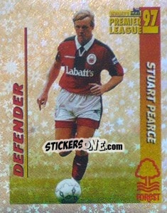 Cromo Stuart Pearce (Defender) - Premier League Inglese 1996-1997 - Merlin