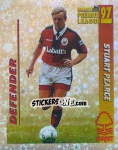 Sticker Stuart Pearce (Defender) - Premier League Inglese 1996-1997 n. 379 - Merlin