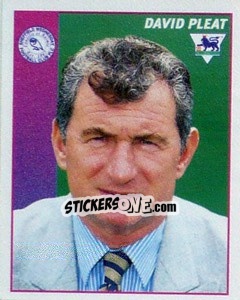Sticker David Pleat (Manager) - Premier League Inglese 1996-1997 n. 383 - Merlin