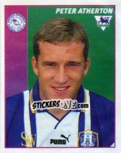 Cromo Peter Atherton - Premier League Inglese 1996-1997 - Merlin