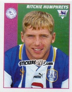 Cromo Ritchie Humphreys - Premier League Inglese 1996-1997 - Merlin