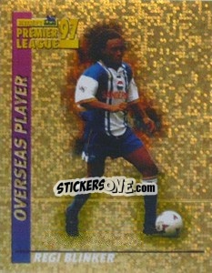 Sticker Regi Blinker (Overseas Player) - Premier League Inglese 1996-1997 n. 407 - Merlin