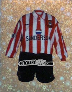 Sticker Home Kit - Premier League Inglese 1996-1997 n. 410 - Merlin