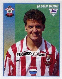 Sticker Jason Dodd - Premier League Inglese 1996-1997 n. 414 - Merlin